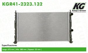 Radiador CHR SEBRING L4 2.4L 2001-2006  part: KGR41-2323.132