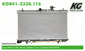 Radiador  part: KGR41-2338.116