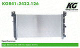 Radiador CAD ESCALADE V8 5.3L 2004  part: KGR41-2423.126