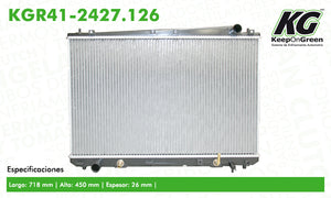 Radiador  part: KGR41-2427.126