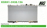 Radiador CHR SEBRING L4 2.4L 2001-2006  part: KGR41-2438.126