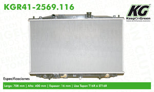 Radiador  part: KGR41-2569.116