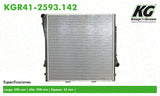 Radiador BMW X5 V8 4.4L 2002-2006  part: KGR41-2593.142