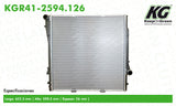 Radiador  part: KGR41-2594.126
