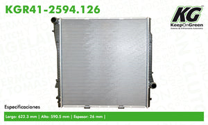 Radiador  part: KGR41-2594.126