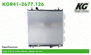 Radiador  part: KGR41-2677.126