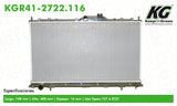 Radiador  part: KGR41-2722.116