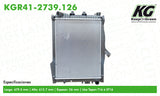 Radiador CHR ASPEN V8 4.7L 2007-2009  part: KGR41-2739.126