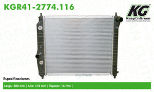Radiador  part: KGR41-2774.116