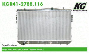 Radiador  part: KGR41-2788.116