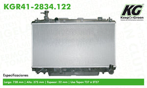 Radiador  part: KGR41-2834.122