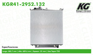 Radiador FD EXPLORER V6 4.0L 2007-2010  part: KGR41-2952.132
