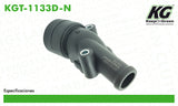 Toma de Agua VW GOLF VR6 2.8L 1992-1999  part: KGT-1133D-N