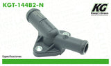 Toma de Agua VW BORA L4 1.9L 1999-2004  part: KGT-144B2-N