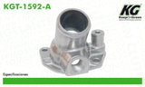 Toma de Agua FD BRONCO V8 5.0L 1987-1996  part: KGT-1592-A