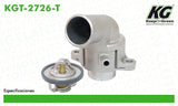 Toma de Agua GM AVEO L4 1.6L 2007-2017  part: KGT-2726-T