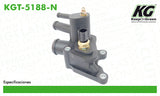 Toma de Agua CHR SEBRING L4 2.4L 2001-2005  part: KGT-5188-N