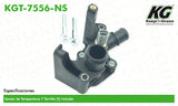 Toma de Agua FD ECOSPORT L4 2.0L 2013-2015  part: KGT-7556-NS
