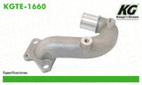 Tubo de Enfriamiento TY COROLLA L4 1.6L 1993-1997  part: KGTE-1660