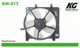 Motoventilador  part: KM-017