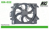 Motoventilador CHR TOWN & COUNTRY V6 3.3L 2008-2010  part: KM-032