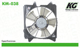 Motoventilador  part: KM-038