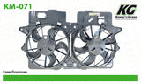 Motoventilador FD ESCAPE L4 2.0L 2001-2004  part: KM-071