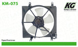 Motoventilador HD ACCORD L4 2.2L 1994-1997  part: KM-075