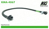 Manguera Moldeada PEU 206 L4 1.4L 2000-2009  part: KMA-4067