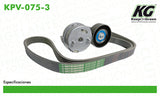 Kit de Banda de Accesorios CHR SEBRING L4 2.4L 2003-2005  part: KPV-075-3