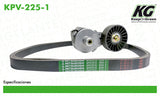 Kit de Banda de Accesorios GM ASTRO V6 4.3L 1990-1995  part: KPV-225-1