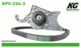 Kit de Banda de Accesorios BUI CENTURY L4 2.2L 1993-1996  part: KPV-226-3