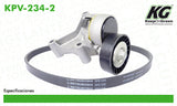Kit de Banda de Accesorios GM CAVALIER L4 2.4L 1999-2002  part: KPV-234-2