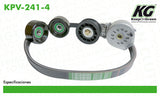 Kit de Banda de Accesorios  part: KPV-241-4