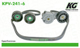 Kit de Banda de Accesorios  part: KPV-241-6