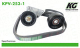 Kit de Banda de Accesorios GM SILVERADO 1500 V8 4.8L 2008  part: KPV-253-1