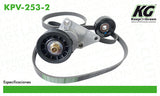 Kit de Banda de Accesorios CAD ESCALADE V8 5.3L 2002-2005  part: KPV-253-2