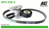 Kit de Banda de Accesorios BUI RAINIER V8 5.3L 2004-2007  part: KPV-258-2