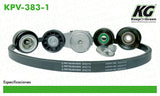 Kit de Banda de Accesorios GM MALIBU V6 3.5L 2007-2010  part: KPV-383-1