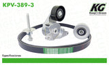 Kit de Banda de Accesorios CAD SRX V6 2.8L 2011  part: KPV-389-3