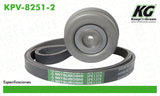 Kit de Banda de Accesorios CHR SEBRING L4 2.4L 2001-2005  part: KPV-8251-2