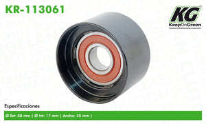 Polea  part: KR-113061