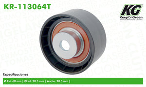 Polea FD CONTOUR L4 2.0L 1995-1997  part: KR-113064T