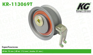 Polea AUD A3 L4 1.8L 2001-2004  part: KR-113069T
