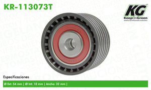 Polea NSN APRIO L4 1.6L 2008-2010  part: KR-113073T