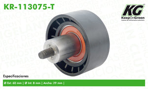 Polea FD CONTOUR L4 2.0L 1999-2003  part: KR-113075-T