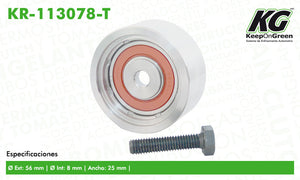 Polea GM ASTRA L4 1.8L 2000-2003  part: KR-113078-T