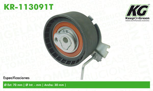 Polea PEU 206 L4 1.6L 2001-2009  part: KR-113091T