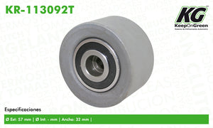 Polea PEU 206 L4 1.6L 2001-2009  part: KR-113092T
