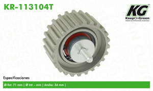 Polea  part: KR-113104T